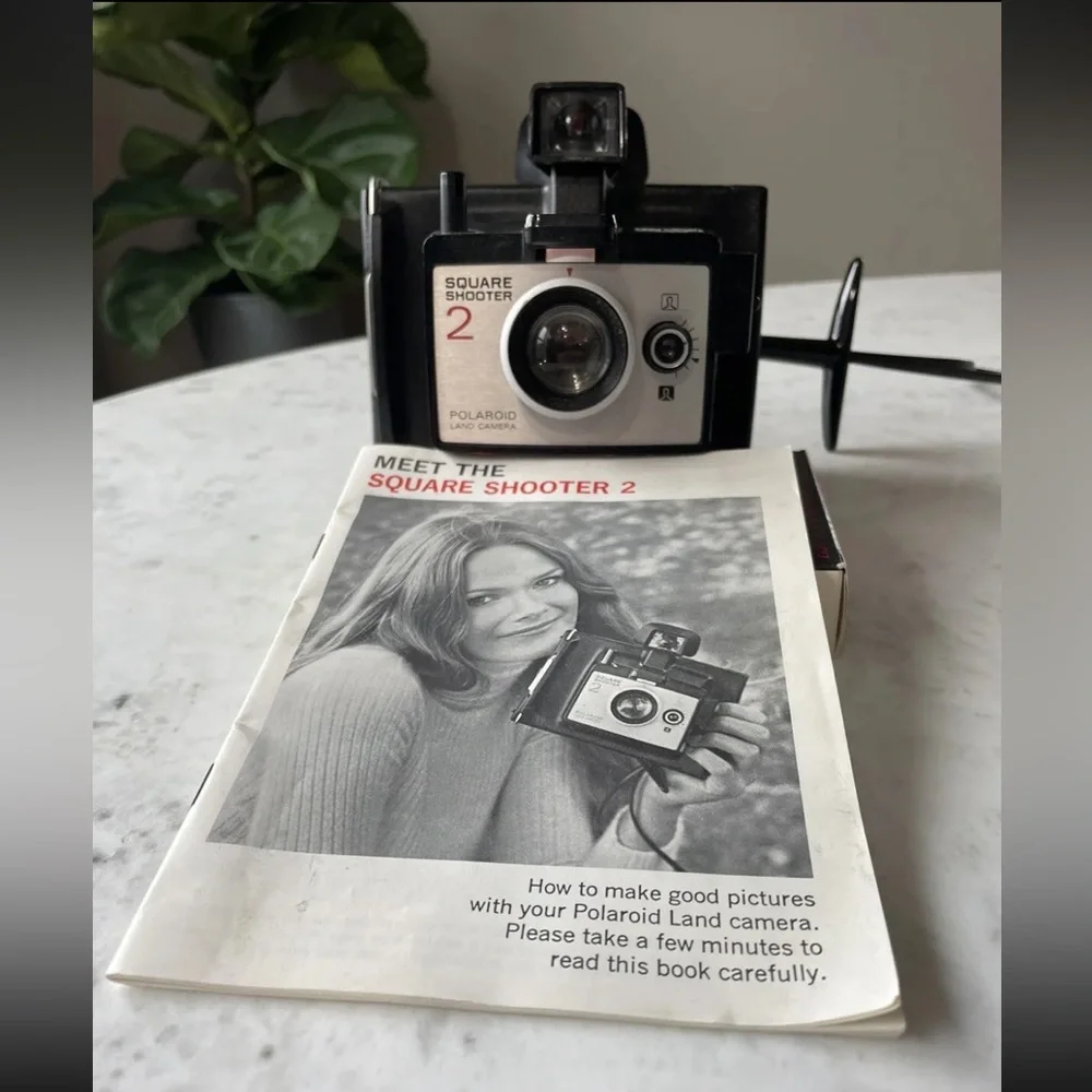Camera Bag Polaroid Square Shooter 2 Land/Instructions & Polaroid Hard Case